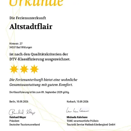 Altstadtflair - Bis 8 Personen * Bad Wildungen